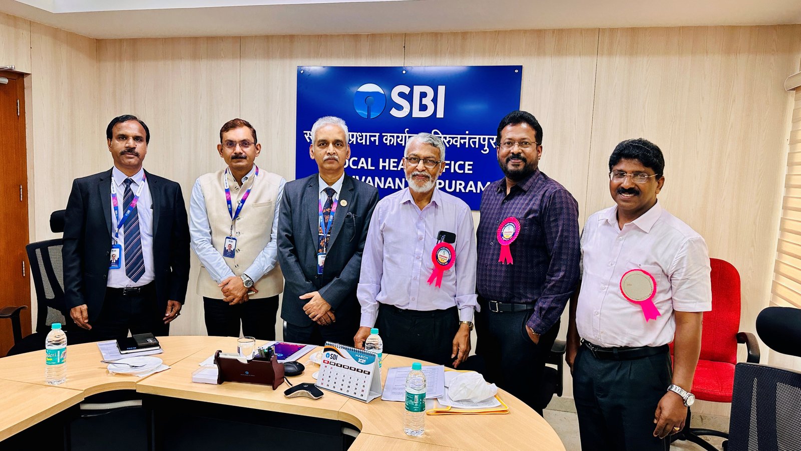 Meeting with CGM,GM,DGM -SBI